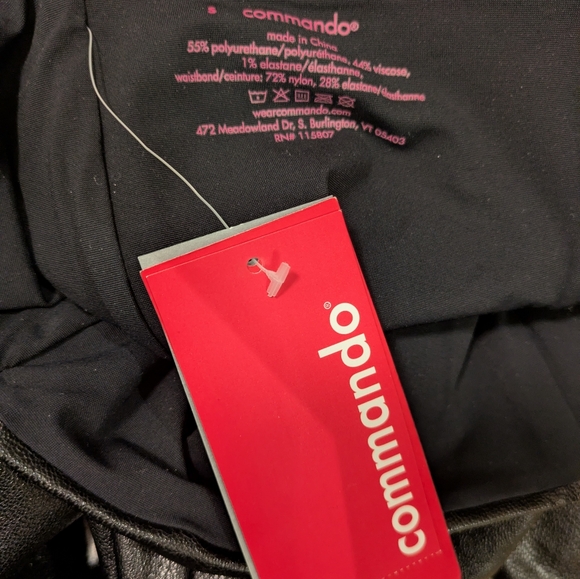 Commando Faux leather Crop Flare Pants - Picture 7 of 8